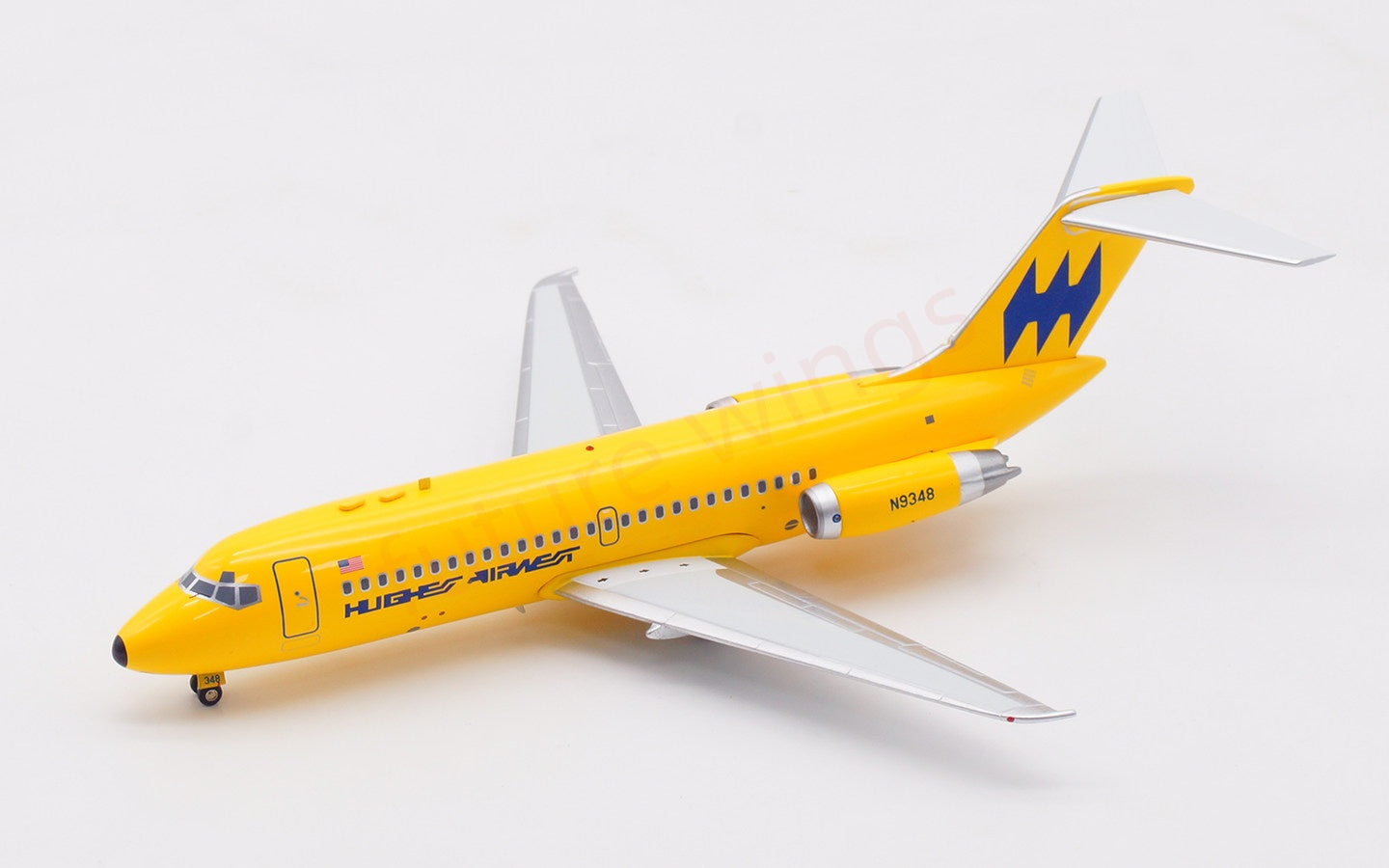 1:200 InFlight200 Hughes Airwest DC-9-15RC N9348 Diecast Aircraft Model