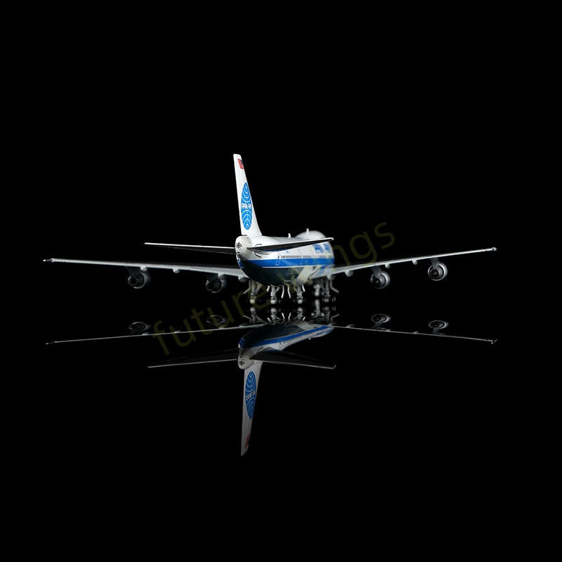 1:400 HX Models Pan AM B747-200 N724PA Aircraft Model+Free Tractor