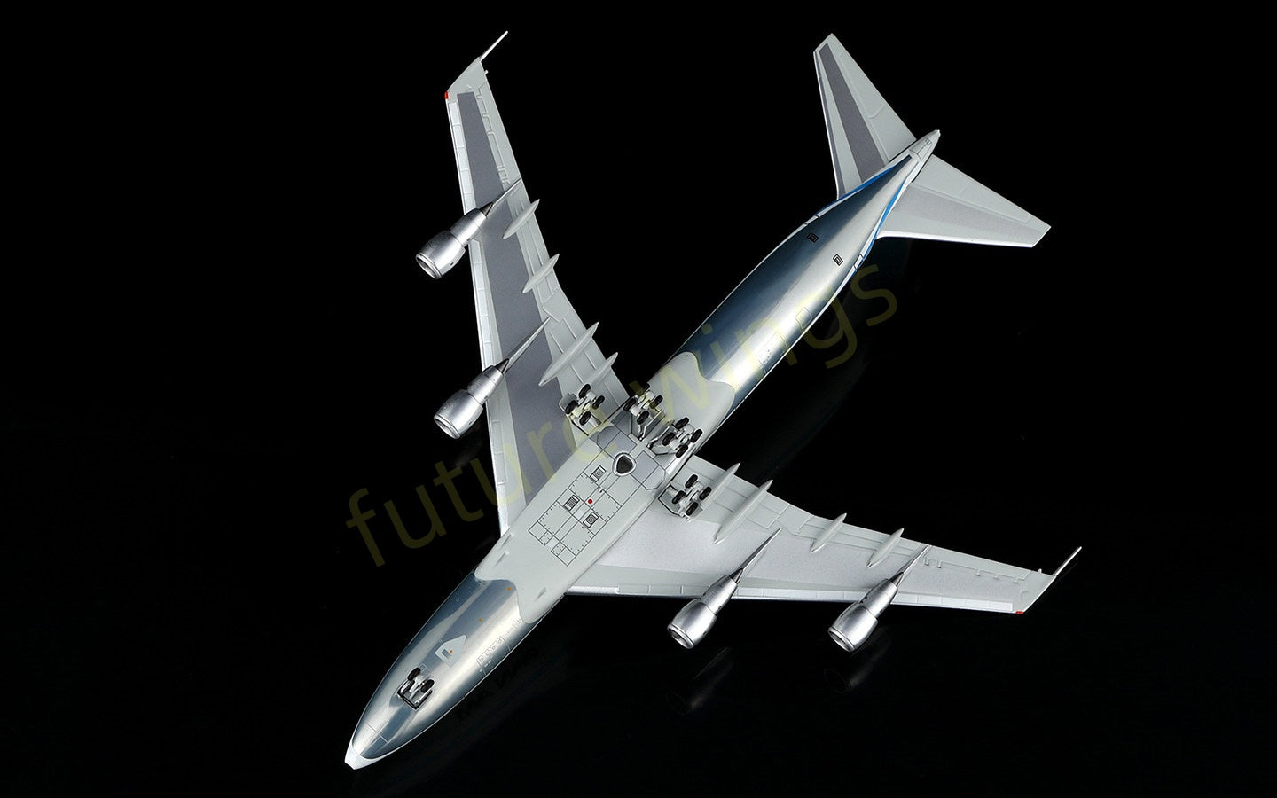1:400 HX Models Pan AM B747-200 N742PA Aircraft Model+Free Tractor