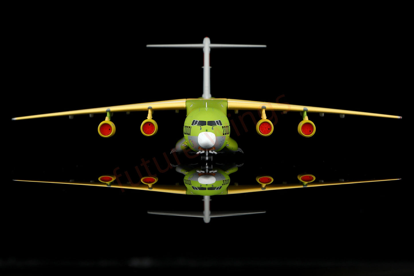 1:200 SQ Wings PLAAF Y-20 Transport Aircraft Prototype 20001 First Flight Mode