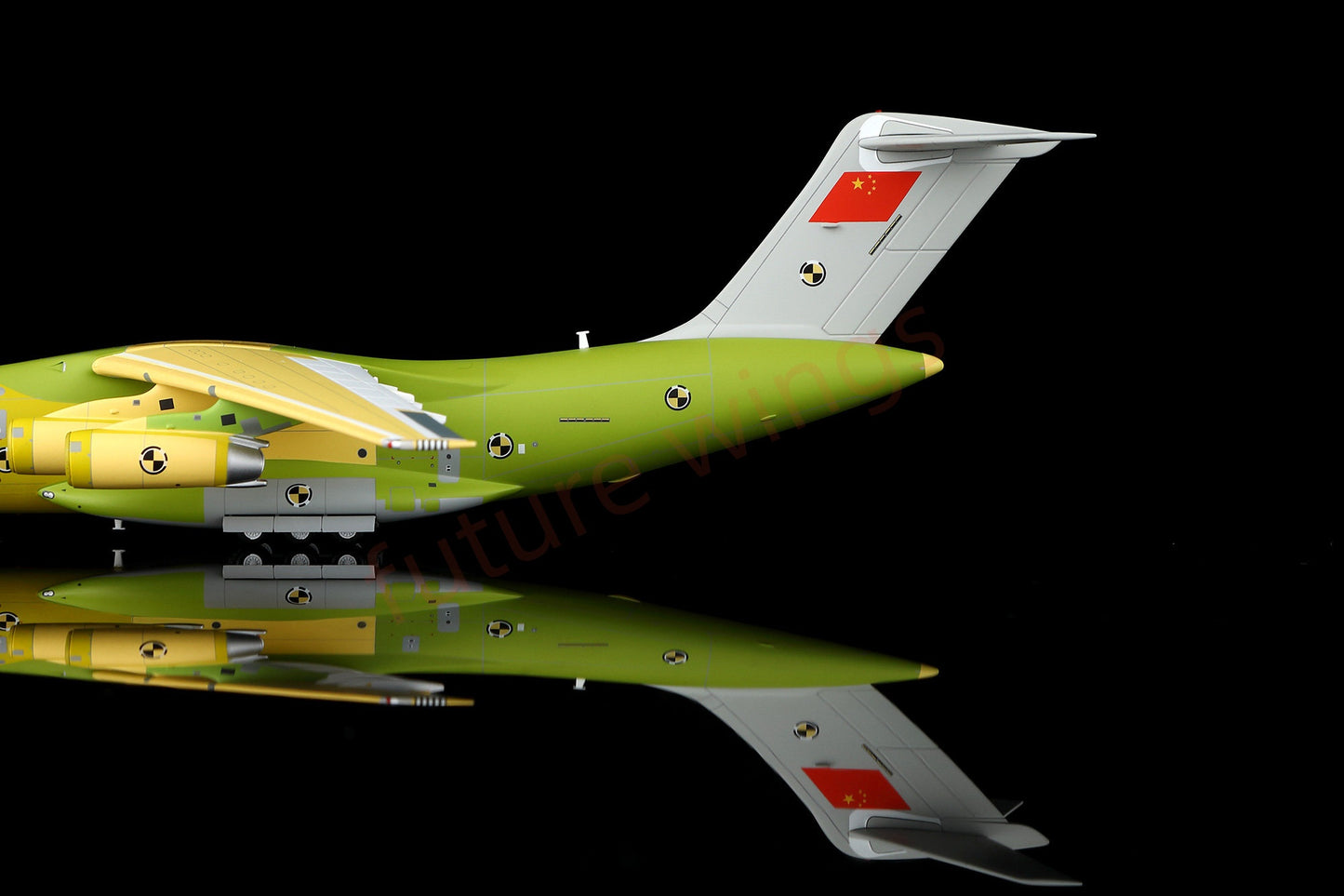 1:200 SQ Wings PLAAF Y-20 Transport Aircraft Prototype 20001 First Flight Mode