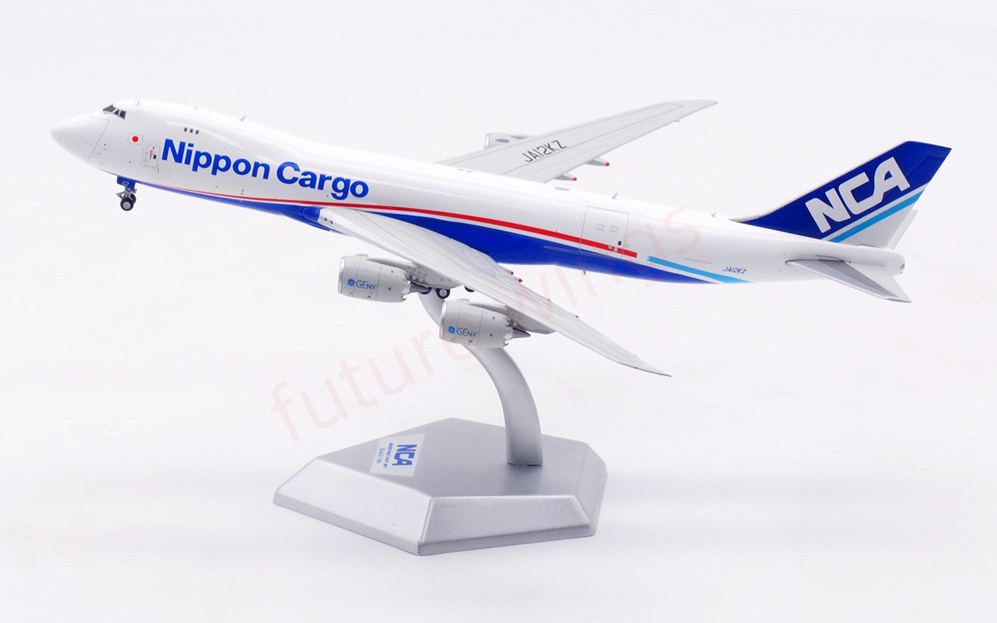 1:400 HX Models Nippon Cargo B747-8F JA12KZ Aircraft Model Free Tractor+Stand