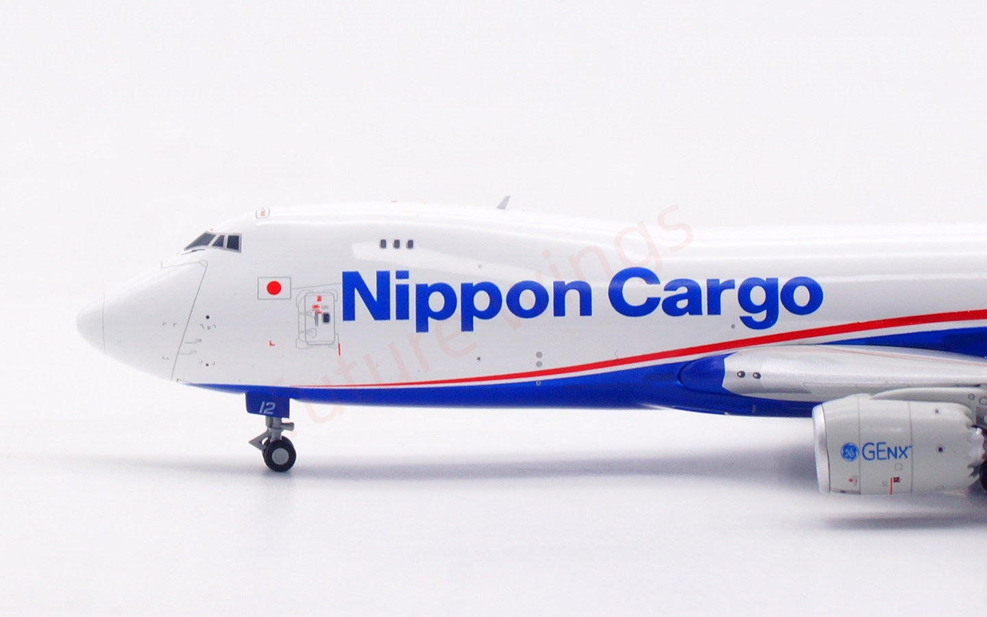 1:400 HX Models Nippon Cargo B747-8F JA12KZ Aircraft Model Free Tractor+Stand