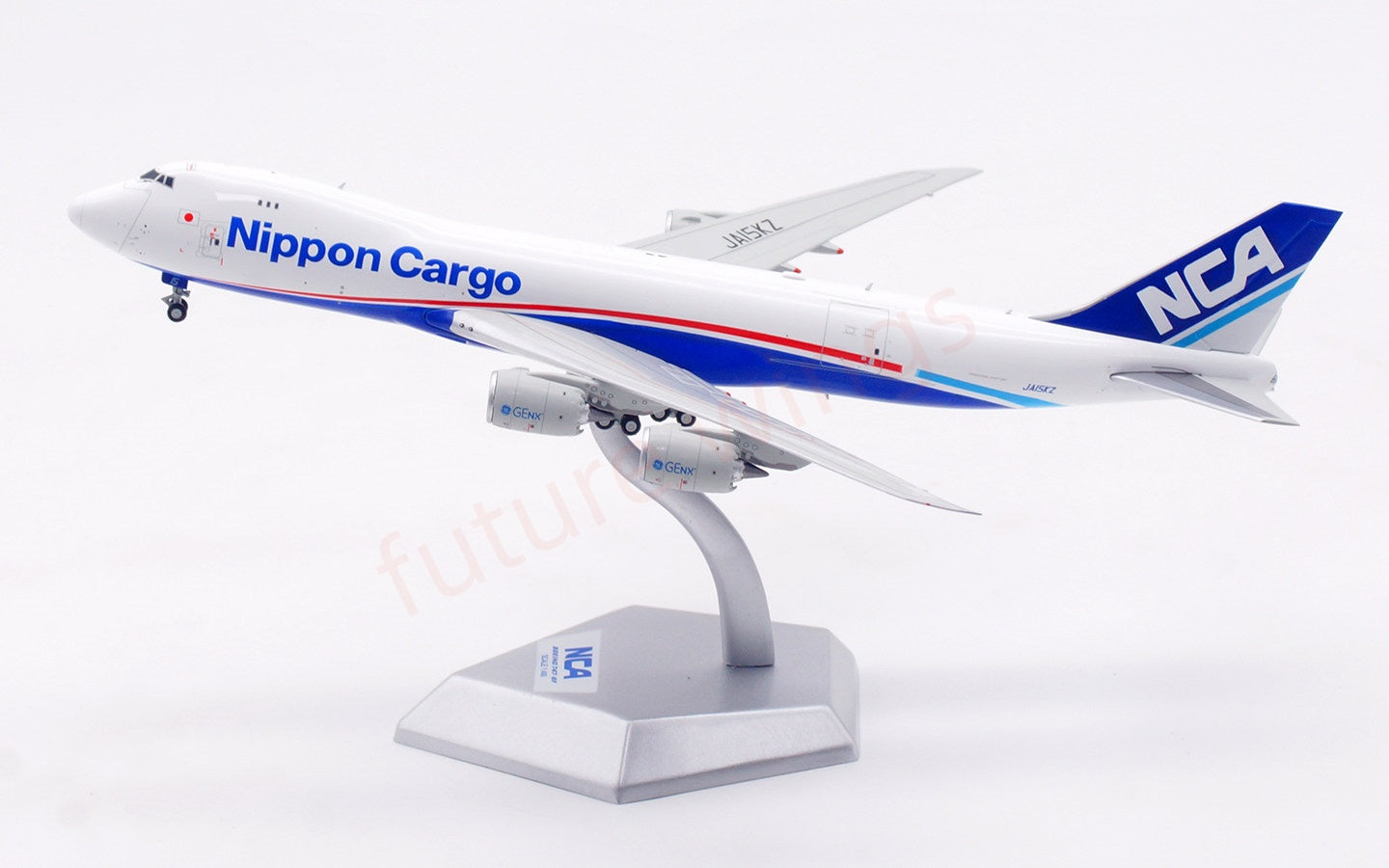 1:400 HX Models Nippon Cargo B747-8F JA15KZ Aircraft Model Free Tractor+Stand