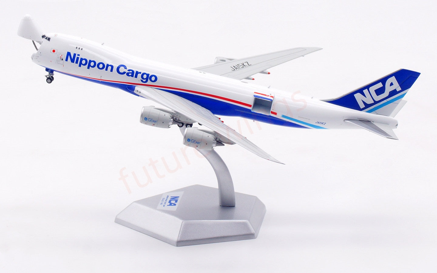 1:400 HX Models Nippon Cargo B747-8F JA15KZ Aircraft Model Free Tractor+Stand