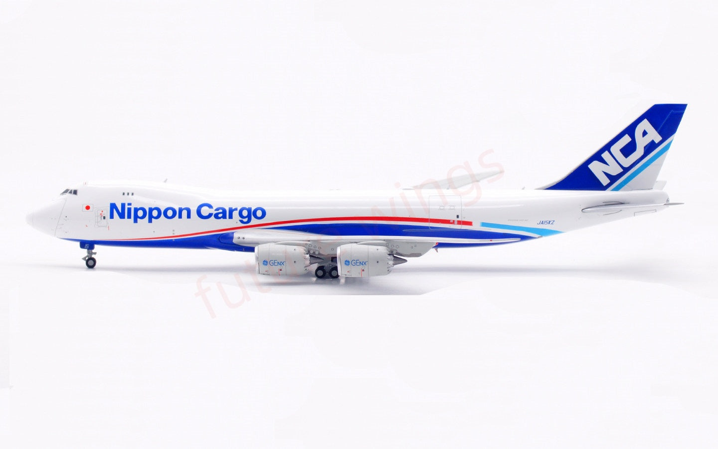 1:400 HX Models Nippon Cargo B747-8F JA15KZ Aircraft Model Free Tractor+Stand