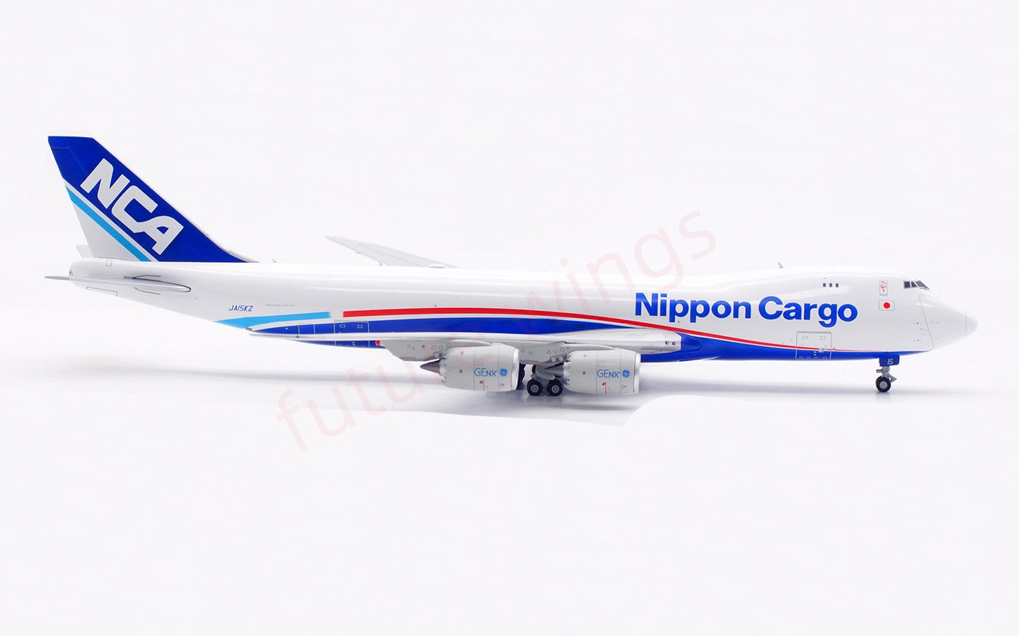 1:400 HX Models Nippon Cargo B747-8F JA15KZ Aircraft Model Free Tractor+Stand