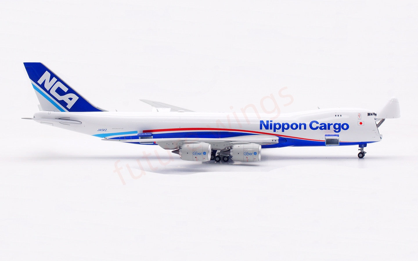 1:400 HX Models Nippon Cargo B747-8F JA15KZ Aircraft Model Free Tractor+Stand