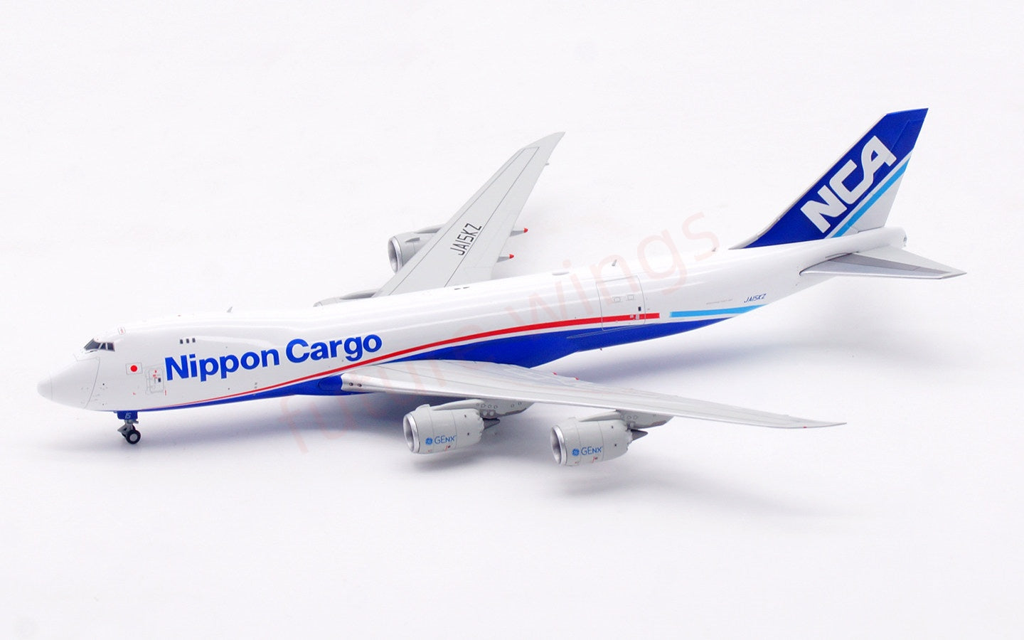 1:400 HX Models Nippon Cargo B747-8F JA15KZ Aircraft Model Free Tractor+Stand