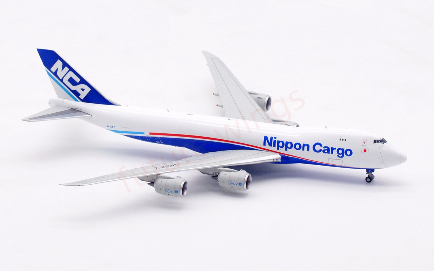 1:400 HX Models Nippon Cargo B747-8F JA15KZ Aircraft Model Free Tractor+Stand