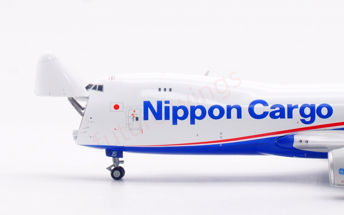 1:400 HX Models Nippon Cargo B747-8F JA15KZ Aircraft Model Free Tractor+Stand