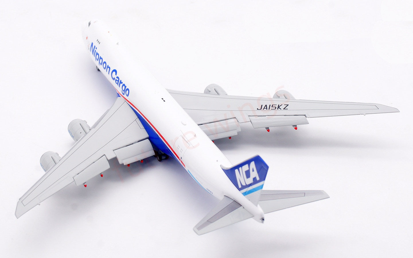 1:400 HX Models Nippon Cargo B747-8F JA15KZ Aircraft Model Free Tractor+Stand