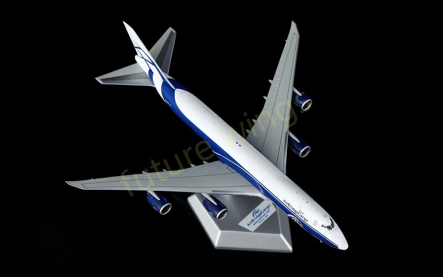 1:400 HX Models AirBridgeCargo B747-8F VQ-BLQ Aircraft Model Free