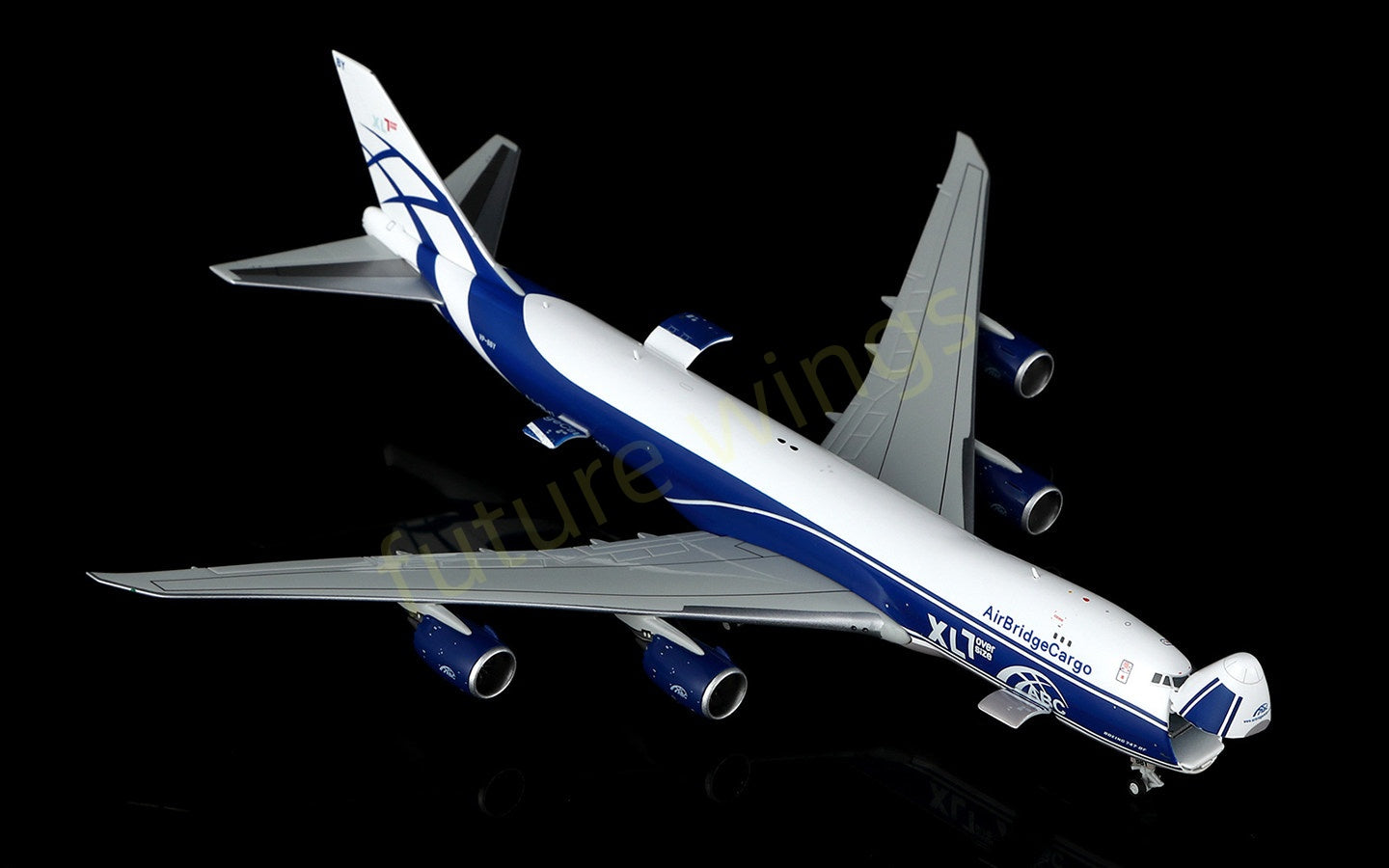 1:400 HX Models AirBridgeCargo B747-8F VP-BBY Aircraft Model Free