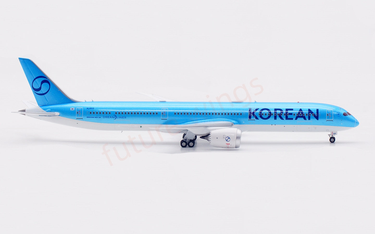 1:400 Aviation400 Korean Air B787-10 HL8515 Free Tractor+Stand