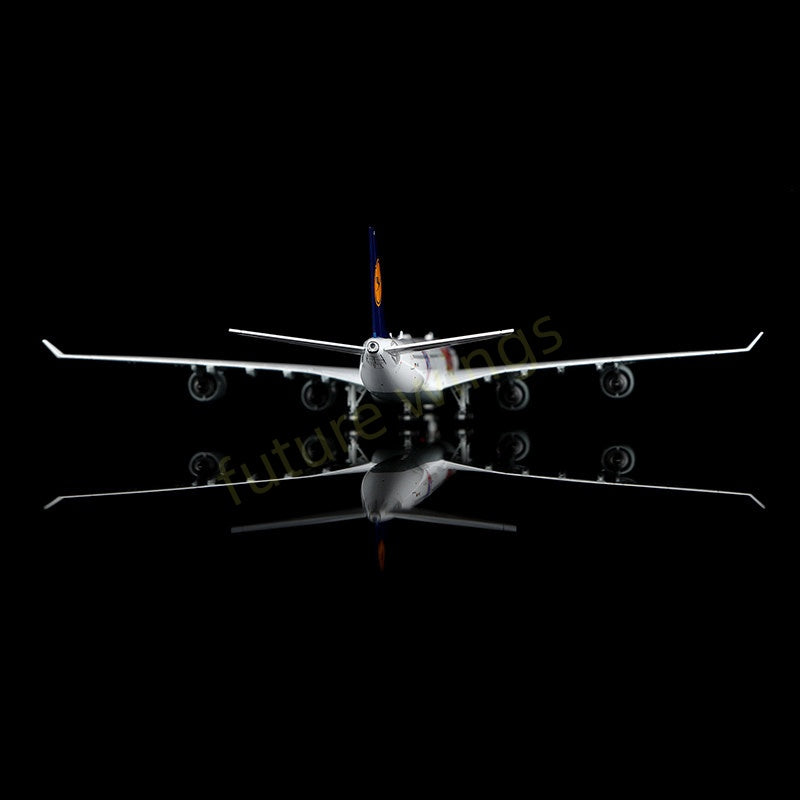 1:400 YY Wings Lufthansa Airlines A340-600 D-AIHZ Aircraft Model+Free Tractor