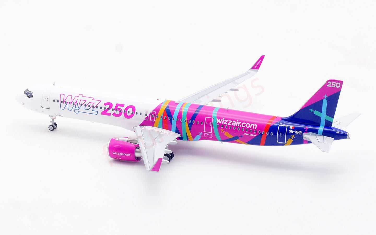 1:200 InFlight200 Wizz Air A321NEO 9H-WMR Diecast Aircraft Model