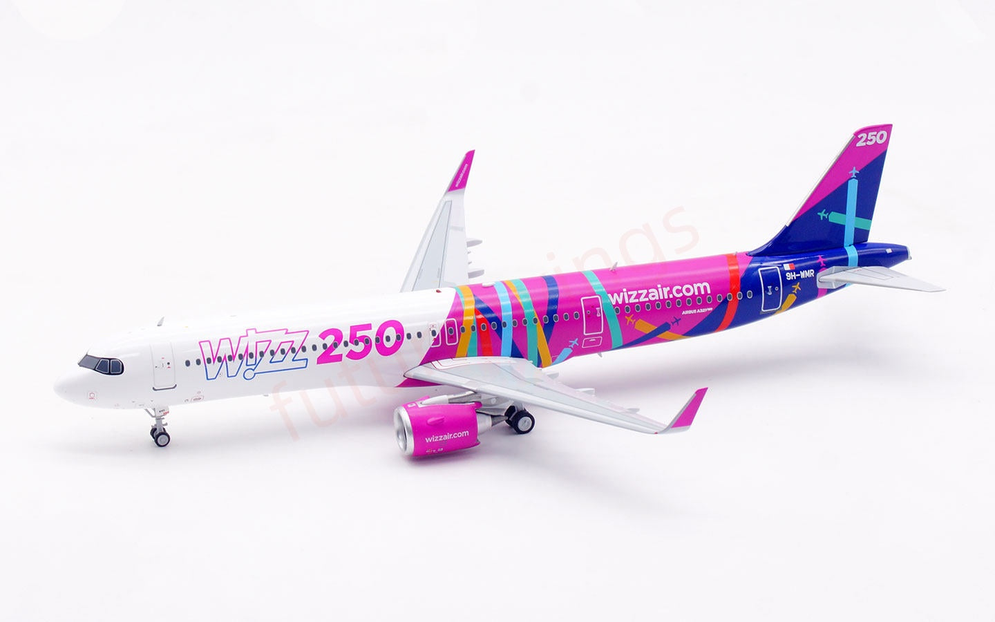 1:200 InFlight200 Wizz Air A321NEO 9H-WMR Diecast Aircraft Model