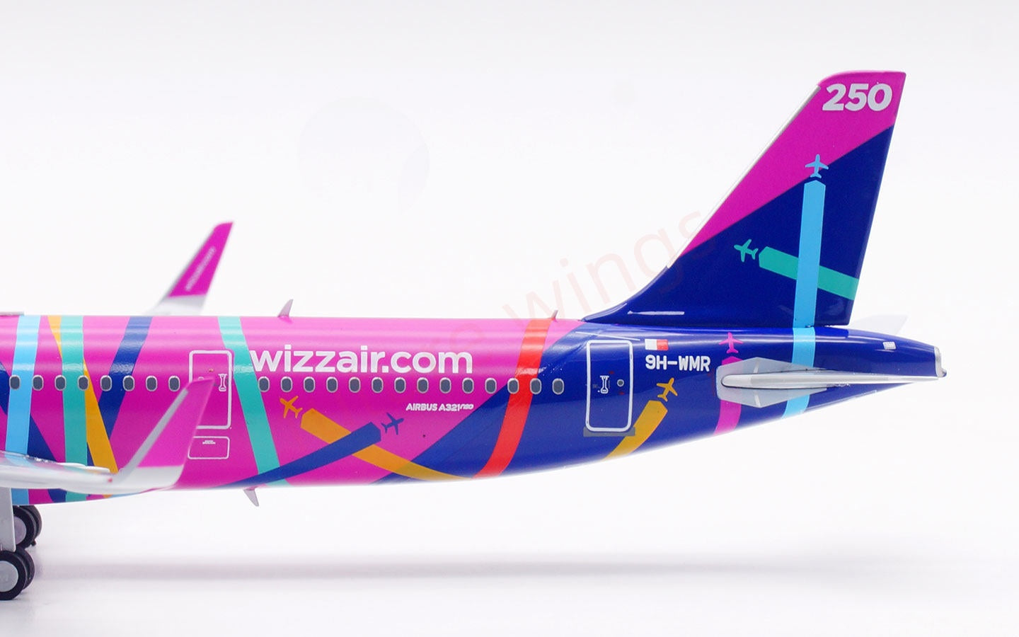 1:200 InFlight200 Wizz Air A321NEO 9H-WMR Diecast Aircraft Model