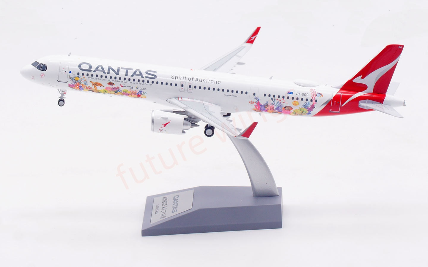 1:200 InFlight200 Qantas Airways A321NEO VH-OGG Diecast Aircraft Model