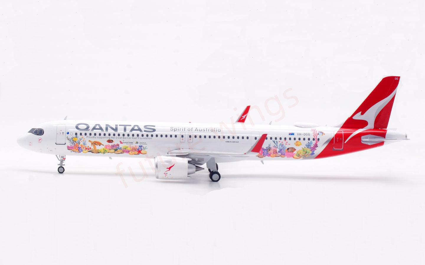 1:200 InFlight200 Qantas Airways A321NEO VH-OGG Diecast Aircraft Model