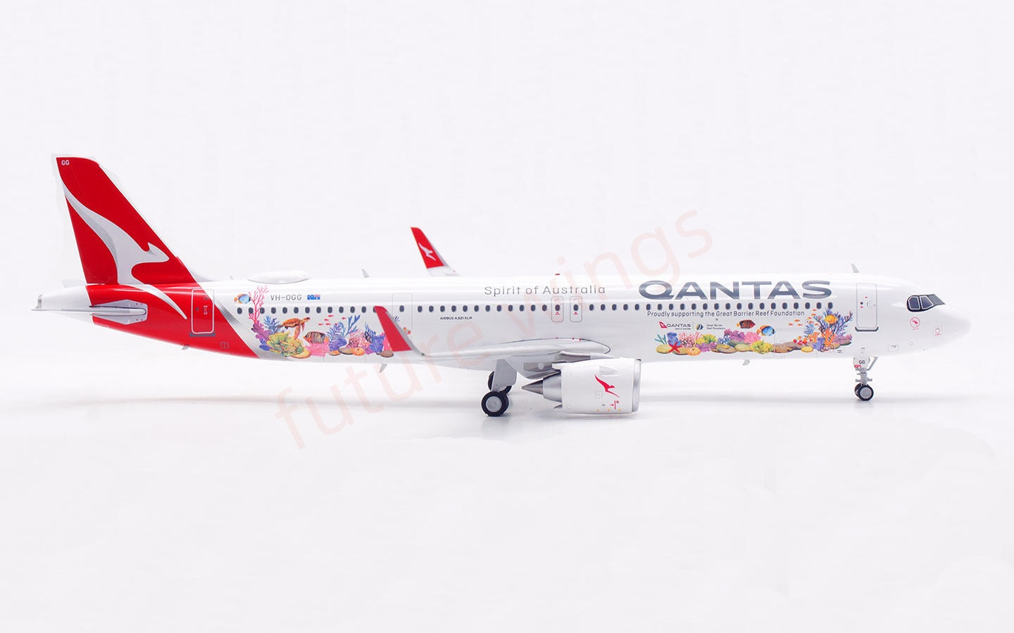 1:200 InFlight200 Qantas Airways A321NEO VH-OGG Diecast Aircraft Model