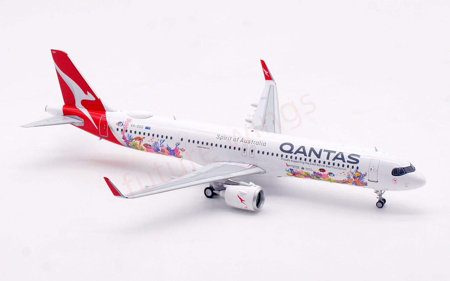 1:200 InFlight200 Qantas Airways A321NEO VH-OGG Diecast Aircraft Model