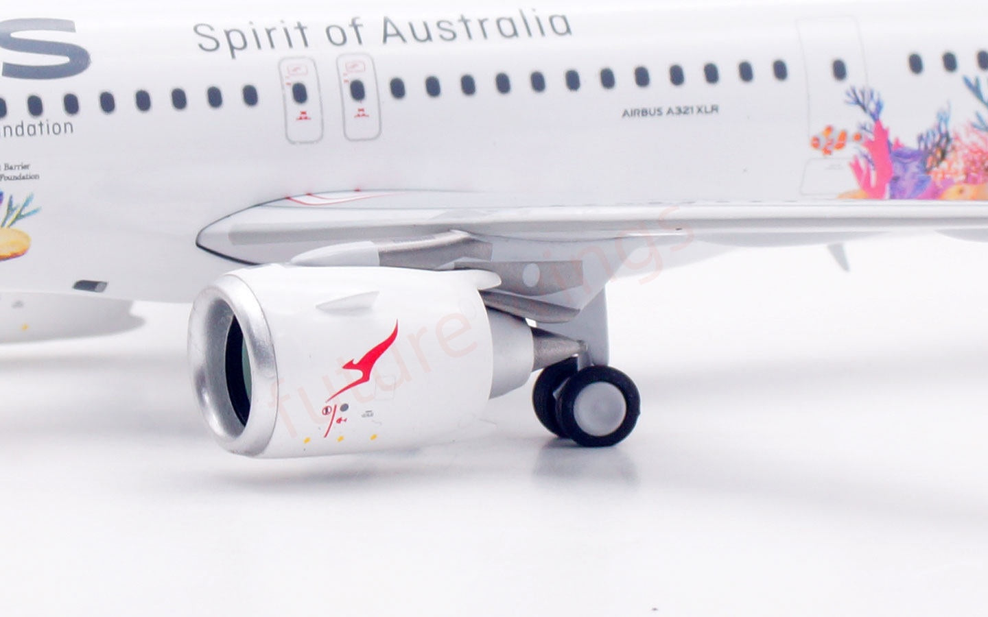 1:200 InFlight200 Qantas Airways A321NEO VH-OGG Diecast Aircraft Model