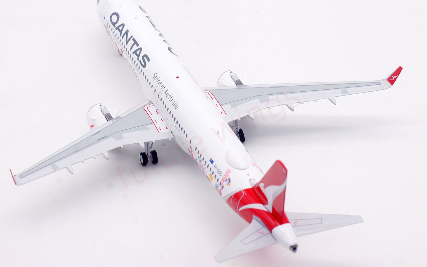 1:200 InFlight200 Qantas Airways A321NEO VH-OGG Diecast Aircraft Model