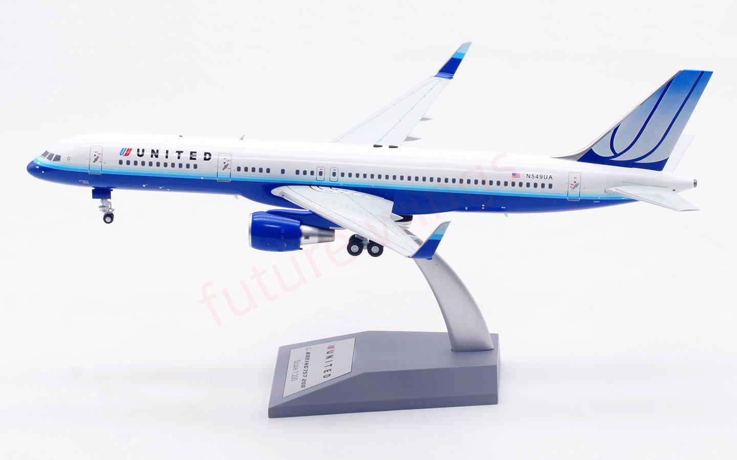 1:200 InFlight200 United Airlines B757-200 N549U Diecast Aircraft Model