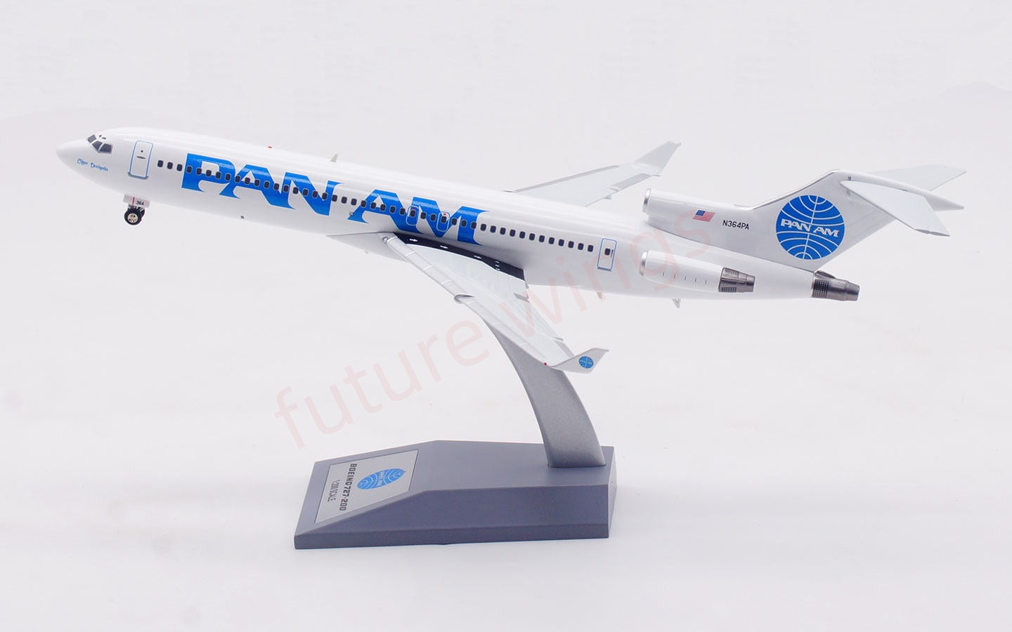 1:200 InFlight200 PAN AM B727-200 N364P Diecastt Aircraft Model