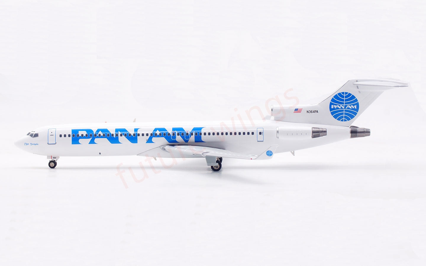 1:200 InFlight200 PAN AM B727-200 N364P Diecastt Aircraft Model