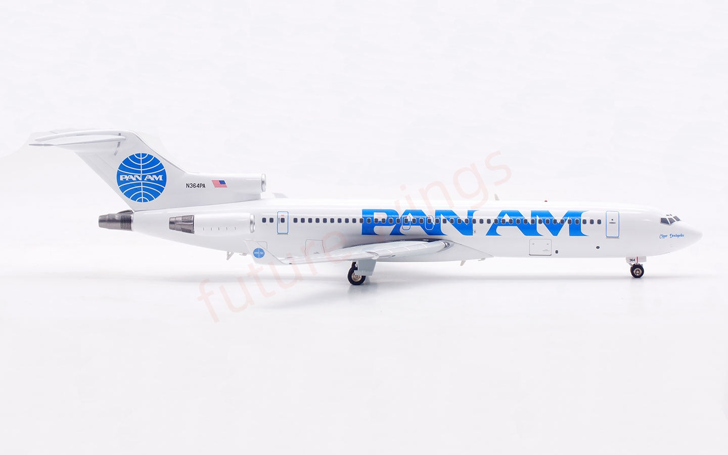 1:200 InFlight200 PAN AM B727-200 N364P Diecastt Aircraft Model