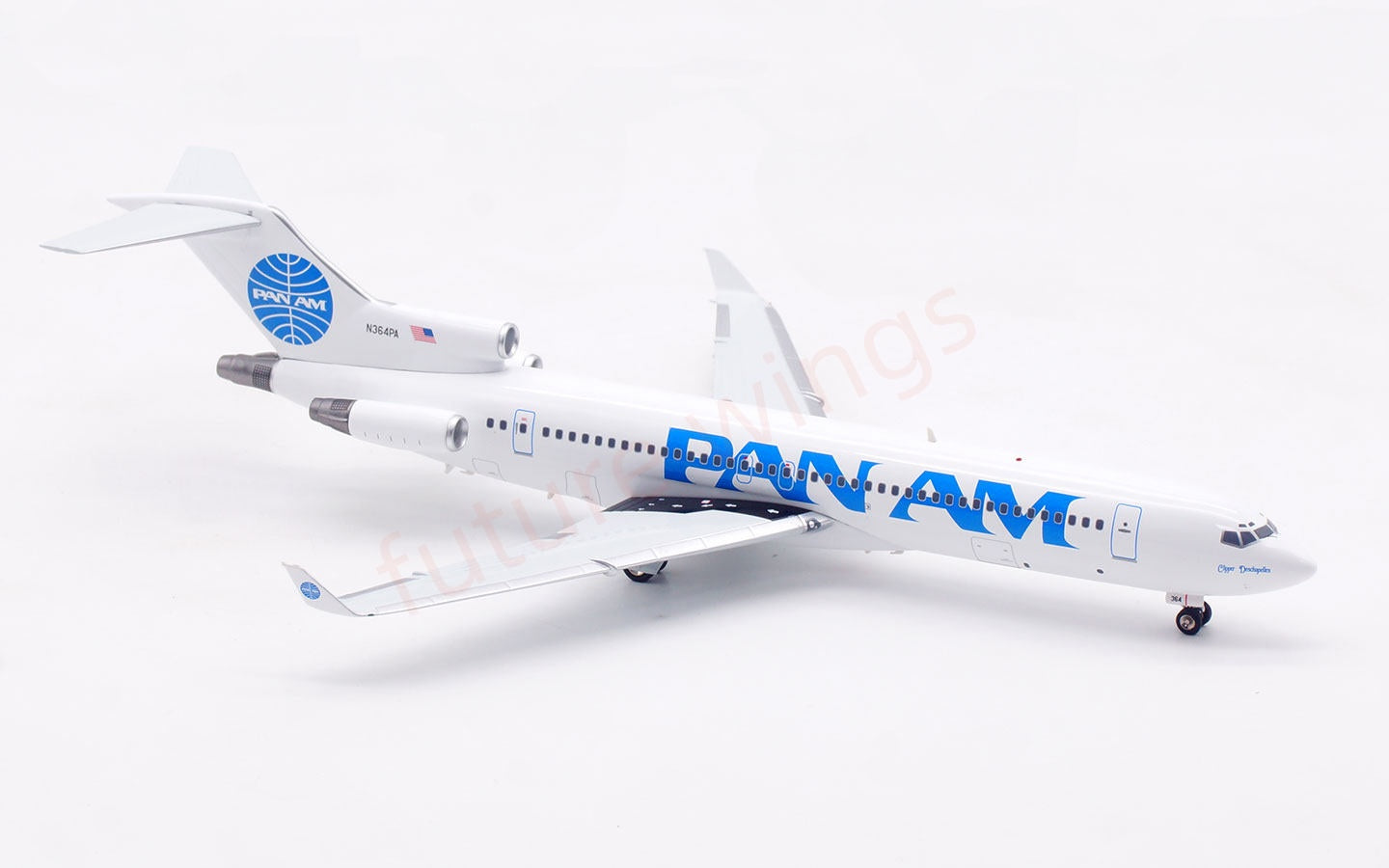 1:200 InFlight200 PAN AM B727-200 N364P Diecastt Aircraft Model