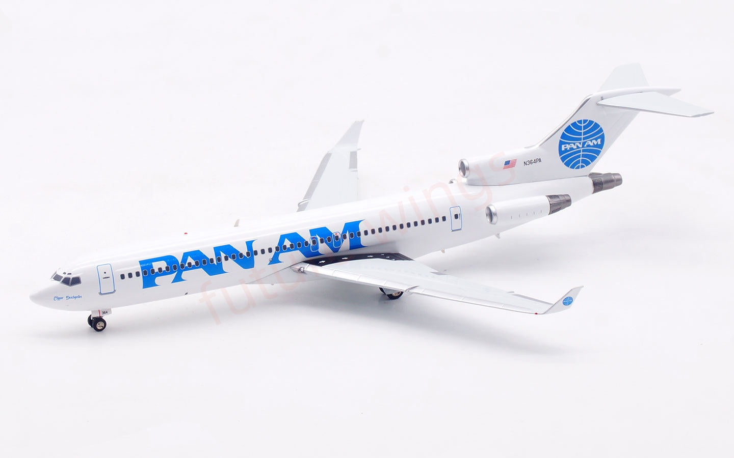 1:200 InFlight200 PAN AM B727-200 N364P Diecastt Aircraft Model