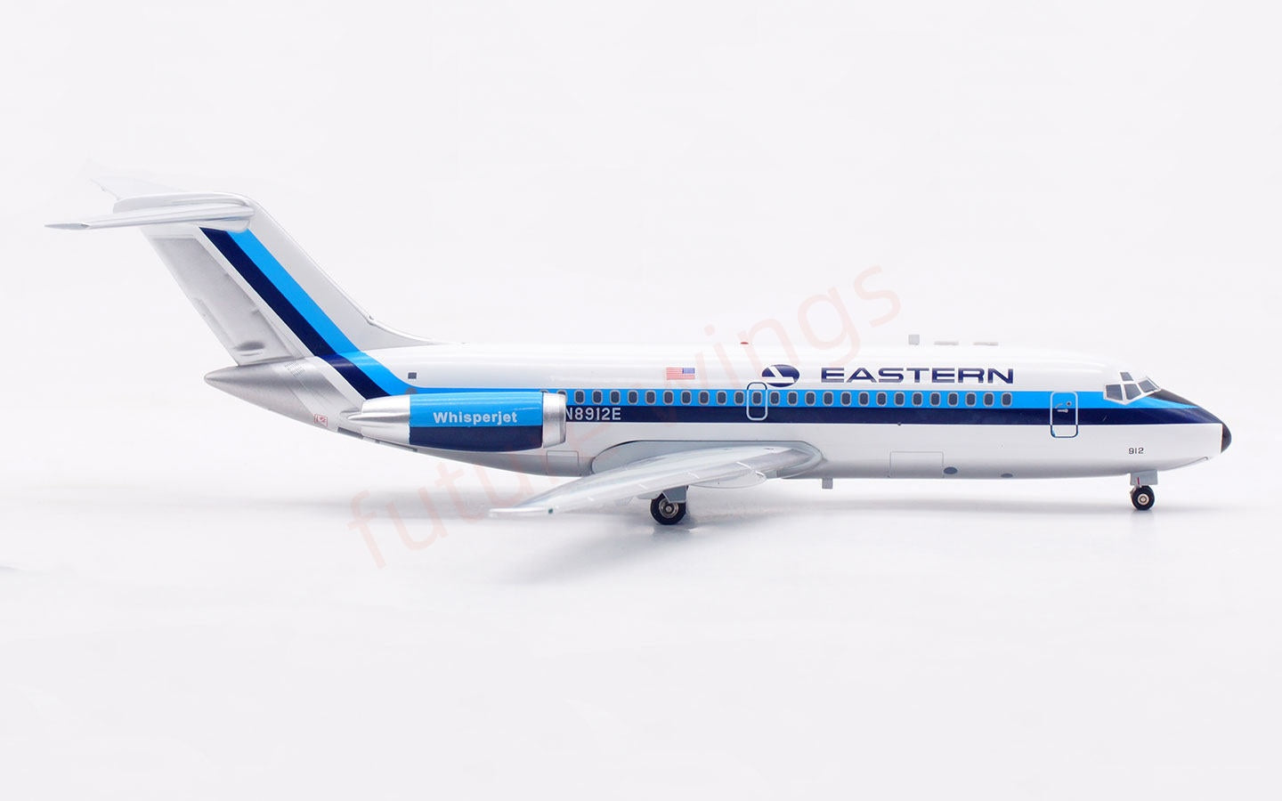 1:200 InFlight200 Eastern Airlines DC-9-15 N8912E Diecast Aircraft Model