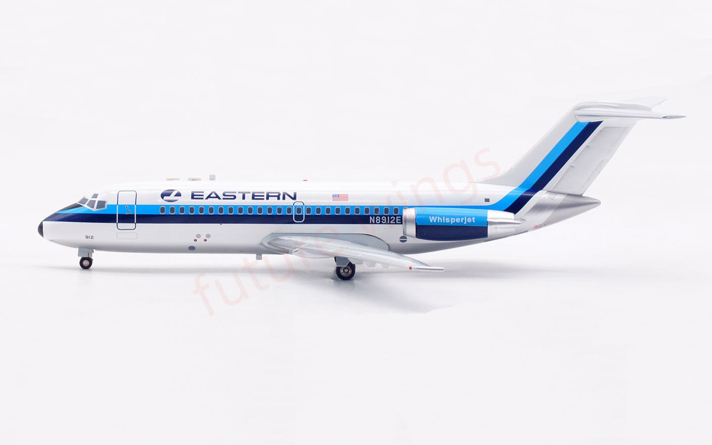 1:200 InFlight200 Eastern Airlines DC-9-15 N8912E Diecast Aircraft Model