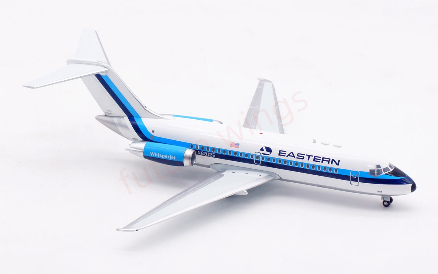 1:200 InFlight200 Eastern Airlines DC-9-15 N8912E Diecast Aircraft Model