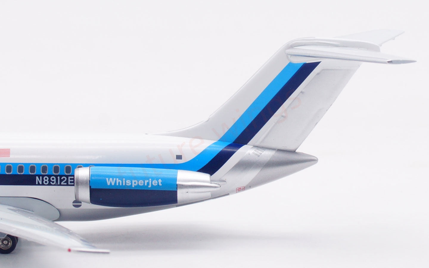 1:200 InFlight200 Eastern Airlines DC-9-15 N8912E Diecast Aircraft Model