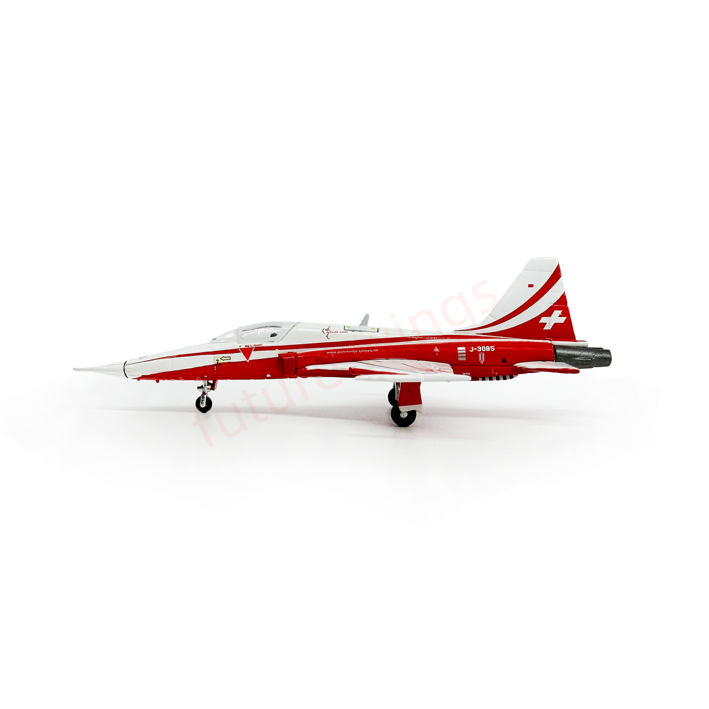1:200 Herpa Wings Suisse Flight Demonstration Team F-5E 6in1 Aircraft Model Set
