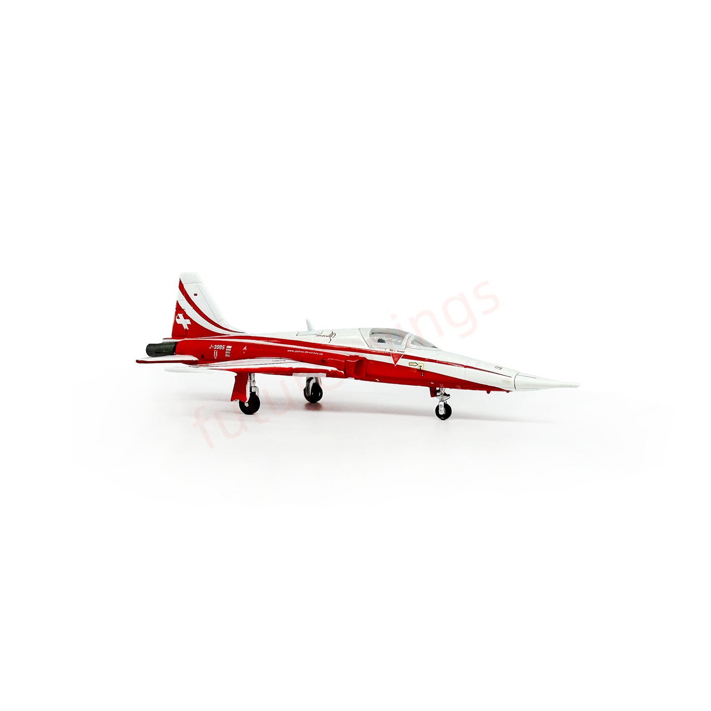 1:200 Herpa Wings Suisse Flight Demonstration Team F-5E 6in1 Aircraft Model Set