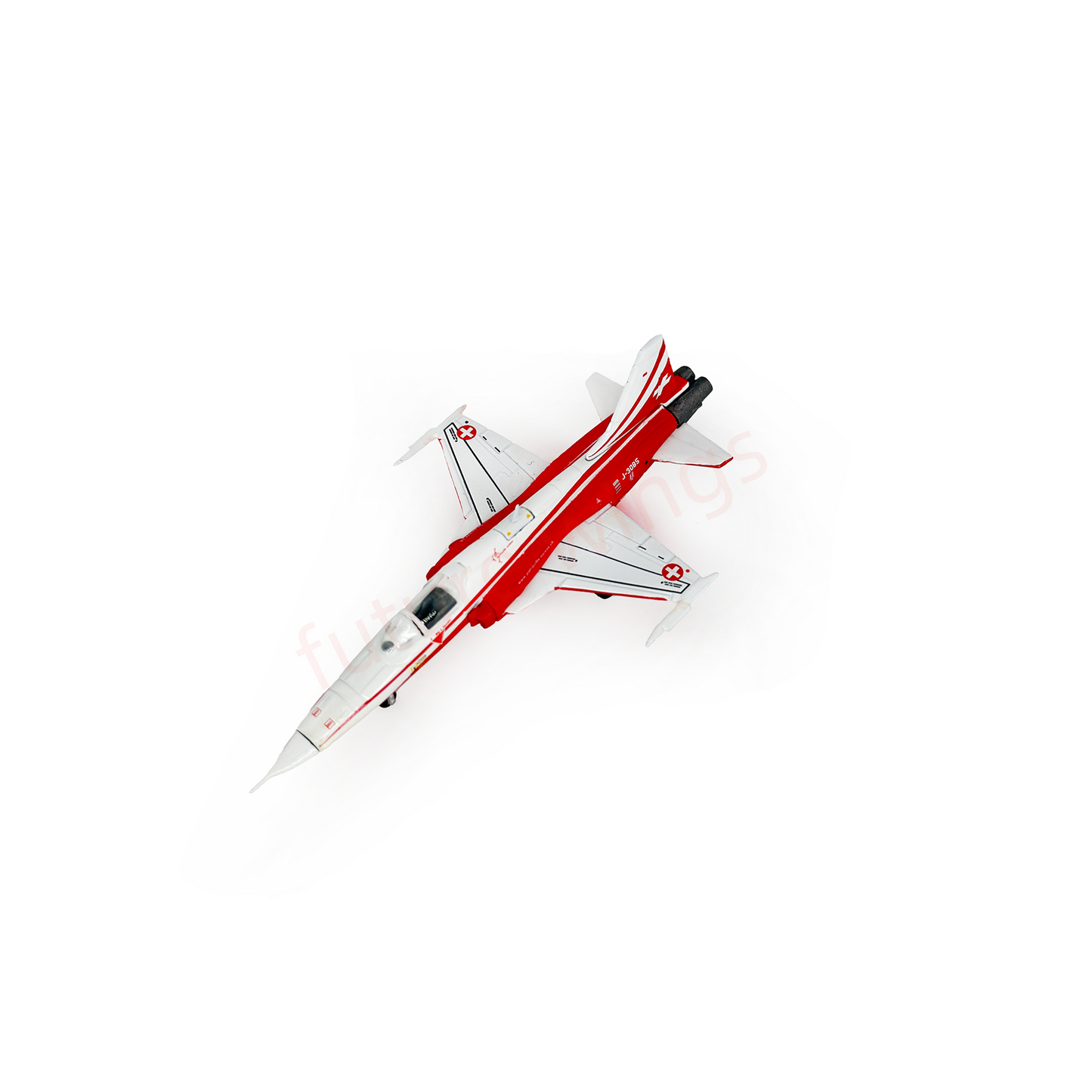 1:200 Herpa Wings Suisse Flight Demonstration Team F-5E 6in1 Aircraft Model Set