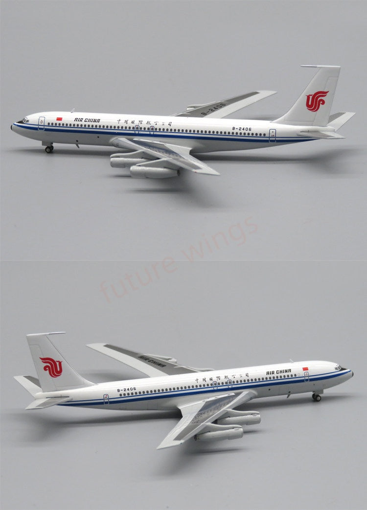 1:400 Apollo A244071  Air China B707-300 B-2406 Aircraft Model+Free Tractor