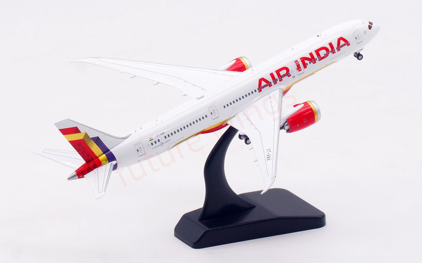1:400 Aviation400 Air India B787-9 VT-AWA Aircraft Model Free Tractor +Stand