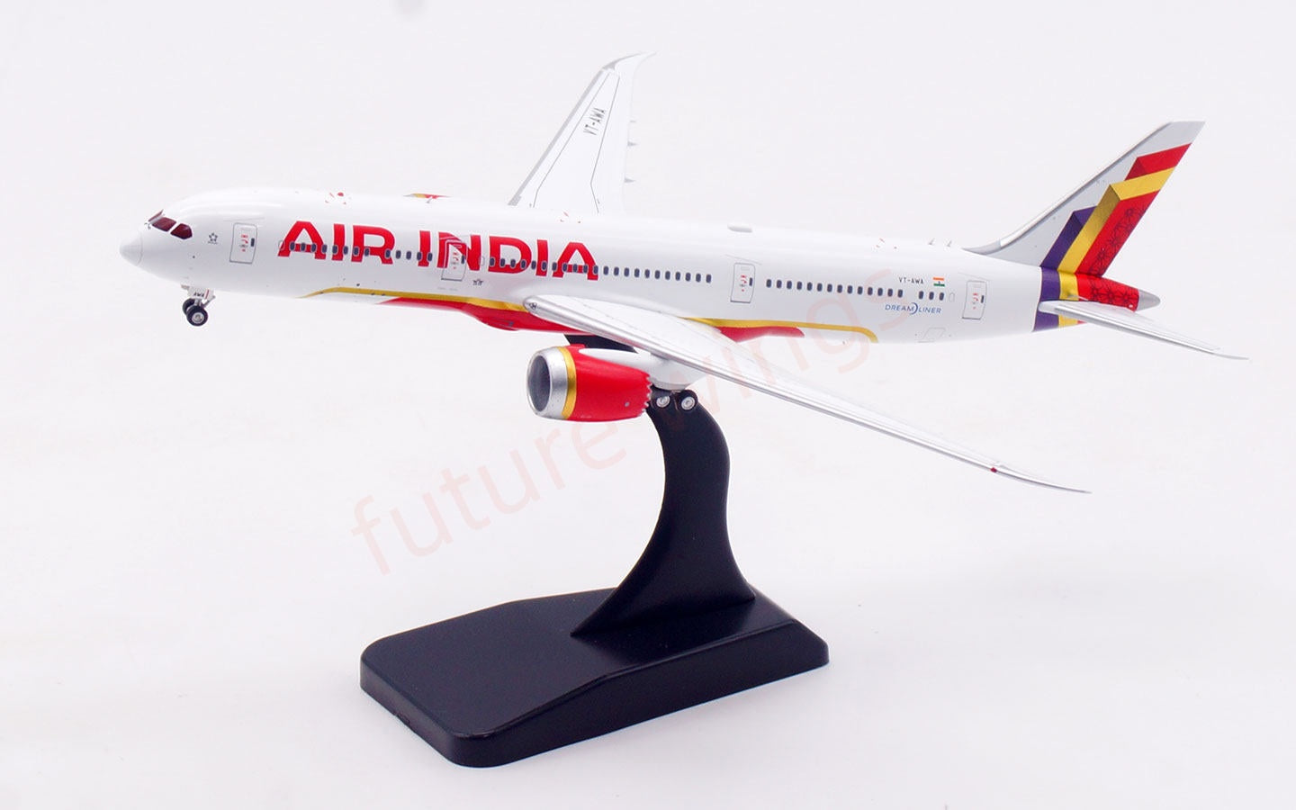 1:400 Aviation400 Air India B787-9 VT-AWA Aircraft Model Free Tractor +Stand