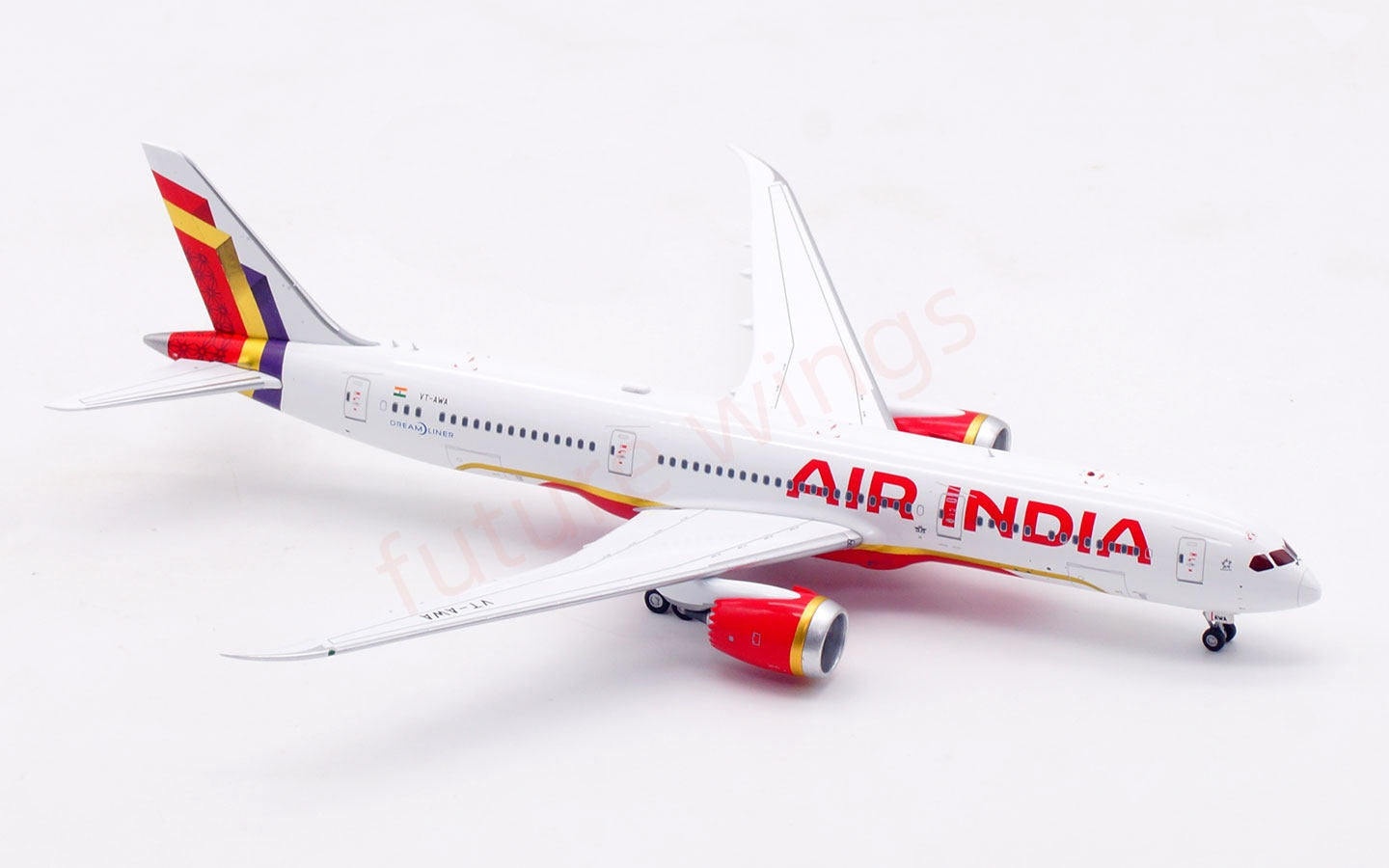 1:400 Aviation400 Air India B787-9 VT-AWA Aircraft Model Free Tractor +Stand