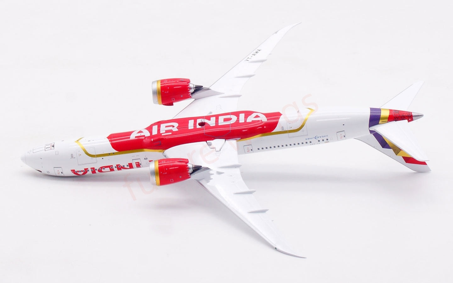 1:400 Aviation400 Air India B787-9 VT-AWA Aircraft Model Free Tractor +Stand
