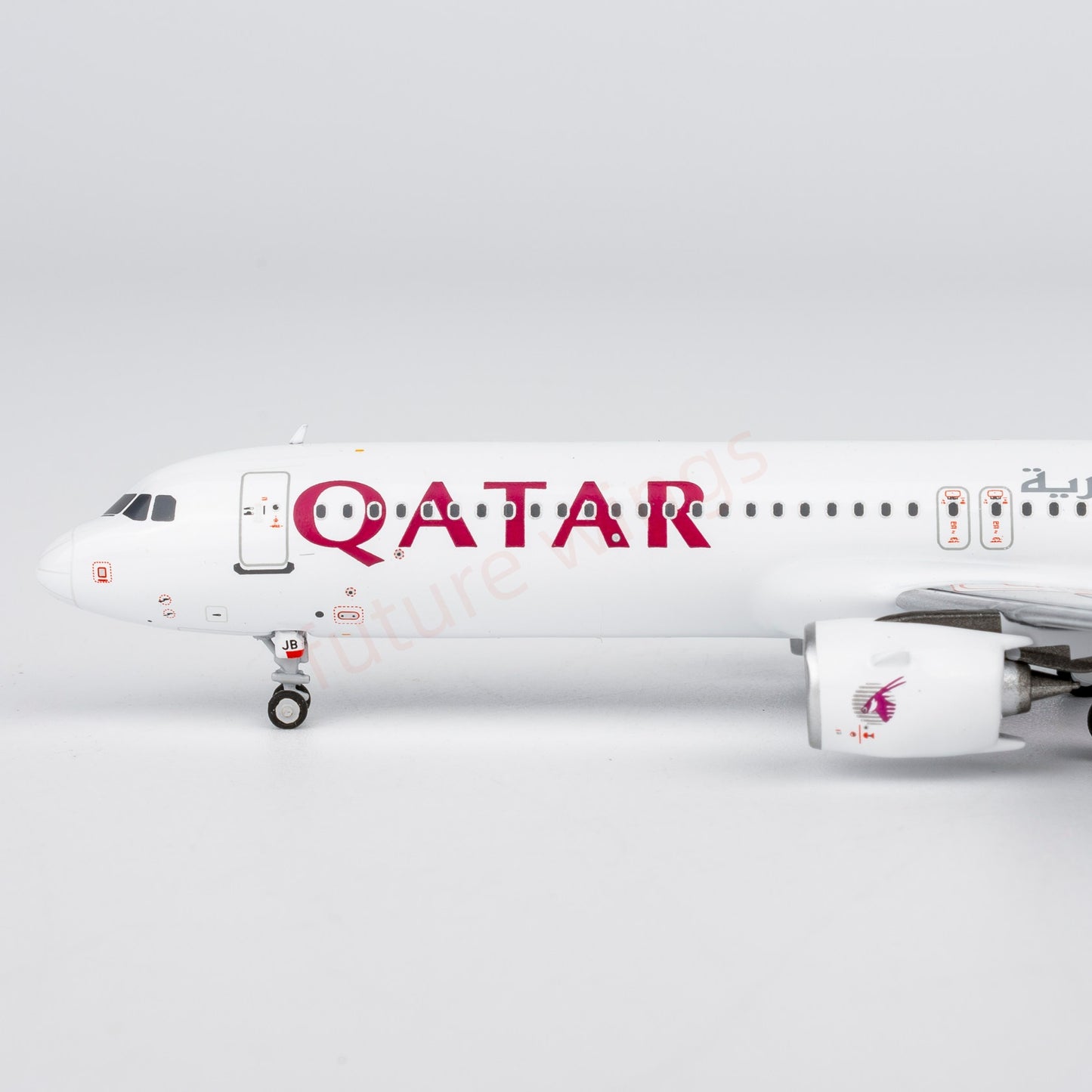 1:400 NG Models NG13147 Qatar Airways A321neo A7-AJB Aircraft Model+Free Tractor