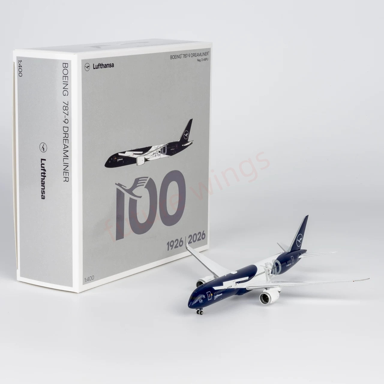 1:400 NG Models NG 55153 Lufthansa Airlines B787-9 D-ABPU "100Years" +Free Tractor