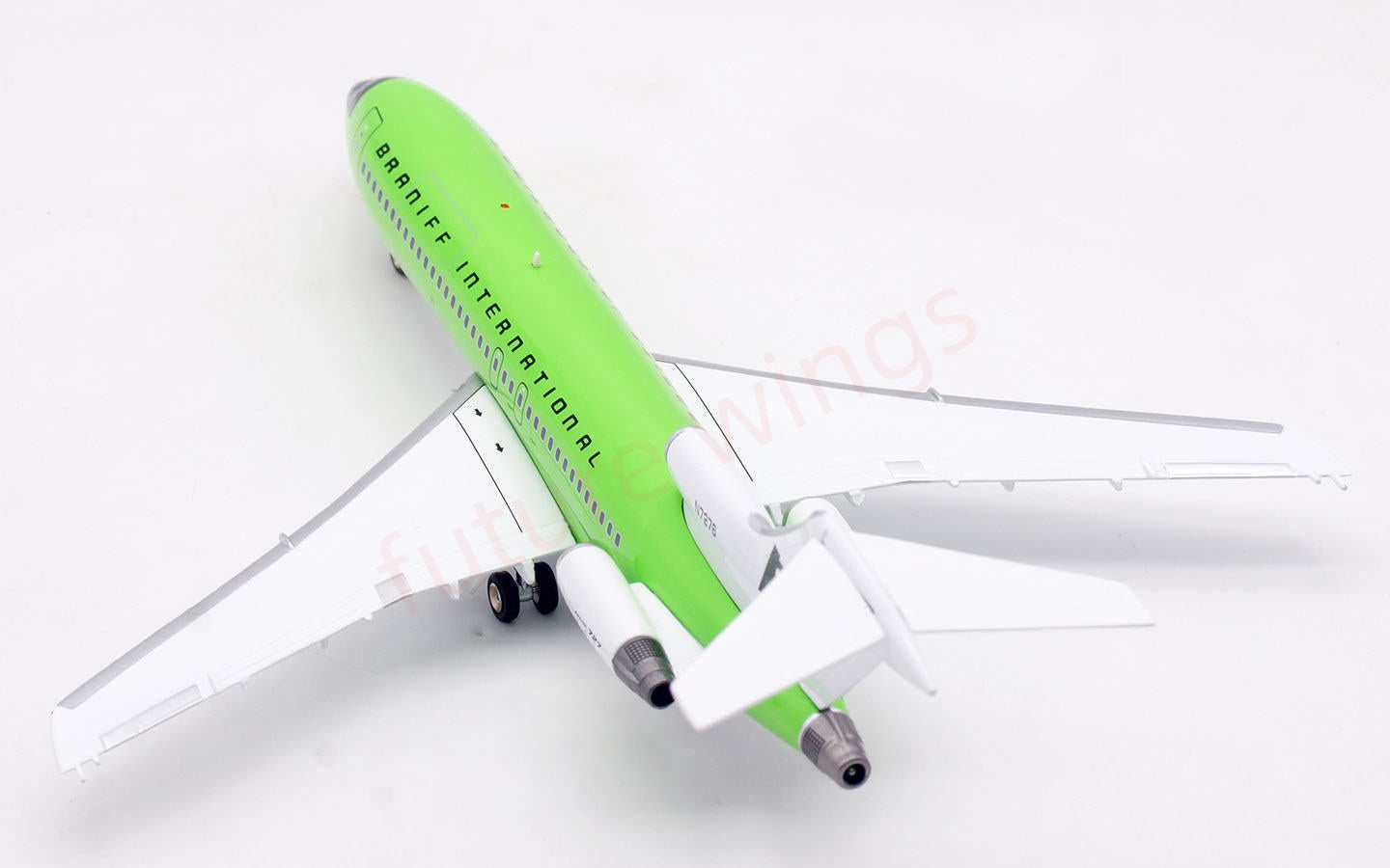 1:200 InFlight200 Braniff International Airways B727-100 N7276 Diecast Aircraft Model